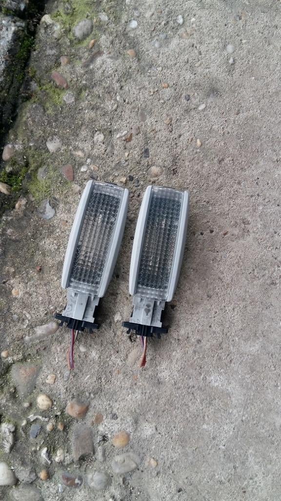 Set lampjes bij de zonnekleppen Golf 4 model, Ophalen of Verzenden