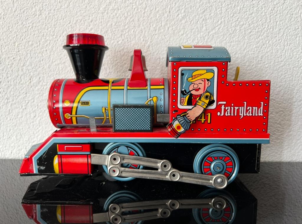 DAIYA “Fairyland Loco” uit 1950 in perfecte staat!! JAPAN, Antiek en Kunst, Antiek | Speelgoed, Verzenden