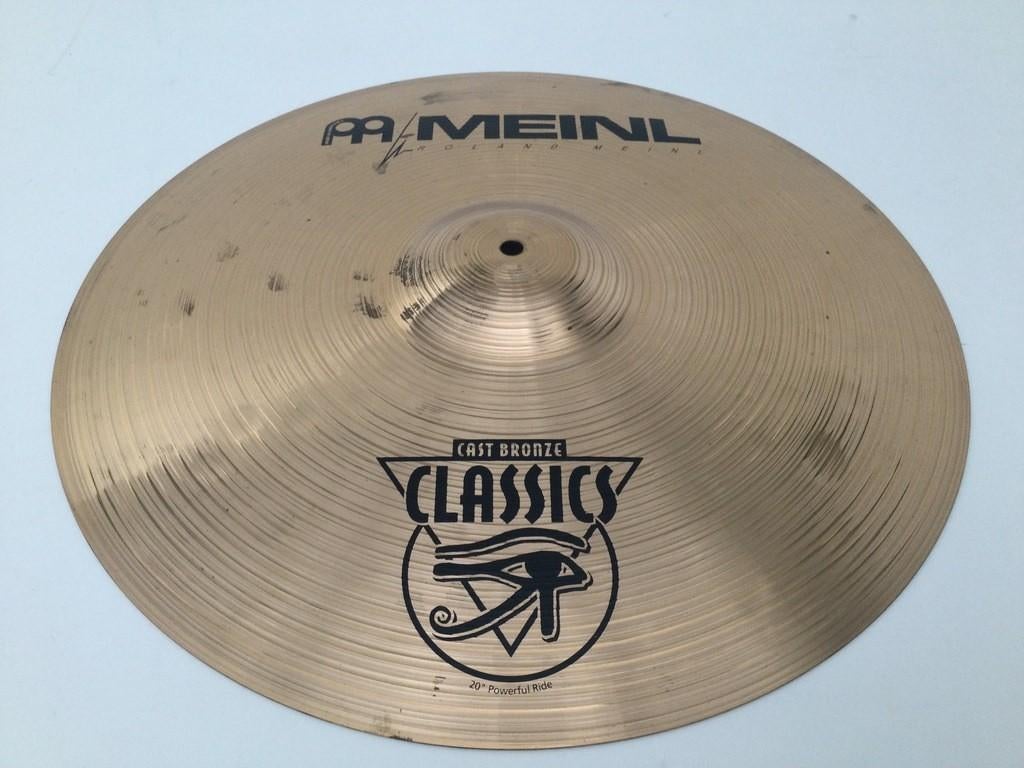 Gebruikte Cymbal Meinl ride SC20MR-B, Soundcaster 20", Gebruikt, -, -, Overige soorten