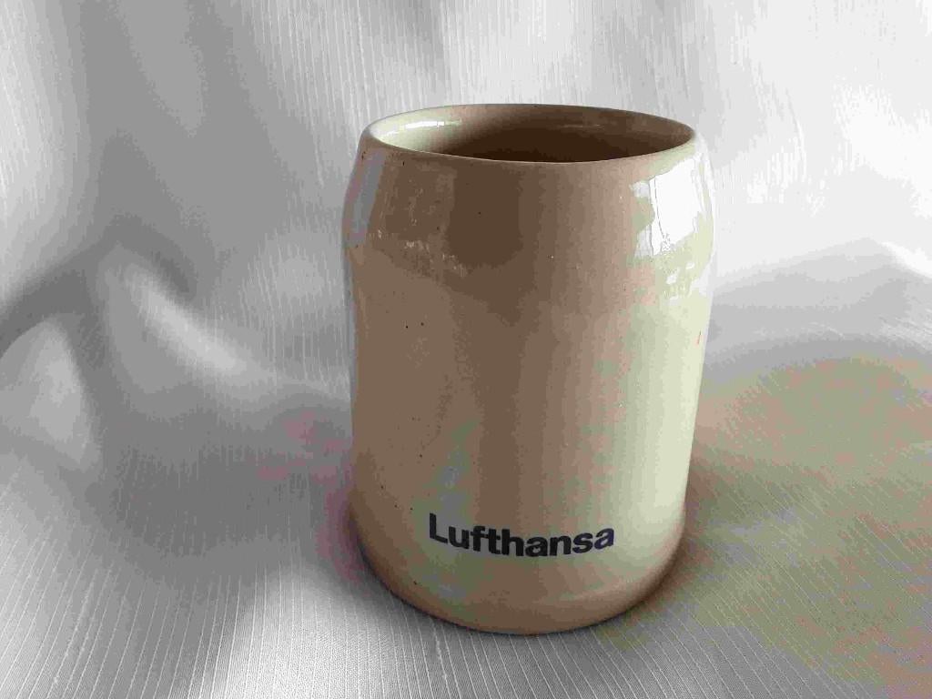 LUFTHANSA pul, grijs, Ophalen of Verzenden, Zo goed als nieuw, Overige typen