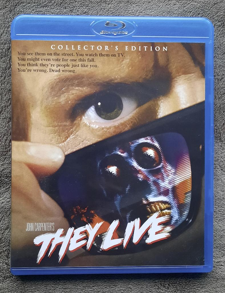 They Live  (John Carpenter) Blu-ray regio A, Ophalen of Verzenden, Zo goed als nieuw