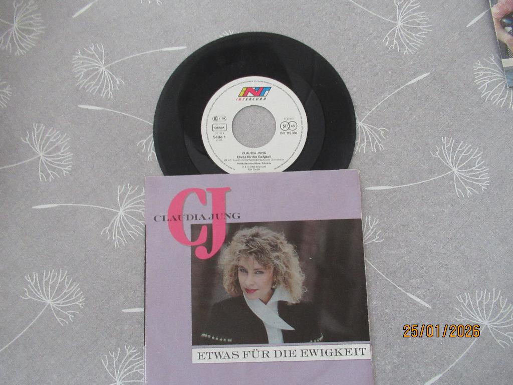 Claudia  Jung    Etwas fur die ewigkeit, 7 inch, Single, Ophalen of Verzenden, Zo goed als nieuw