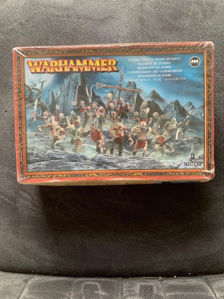 Warhammer Vampire Counts Zombie Regiment OOP Nieuw, Ophalen, Nieuw, Warhammer, Figuurtje(s)