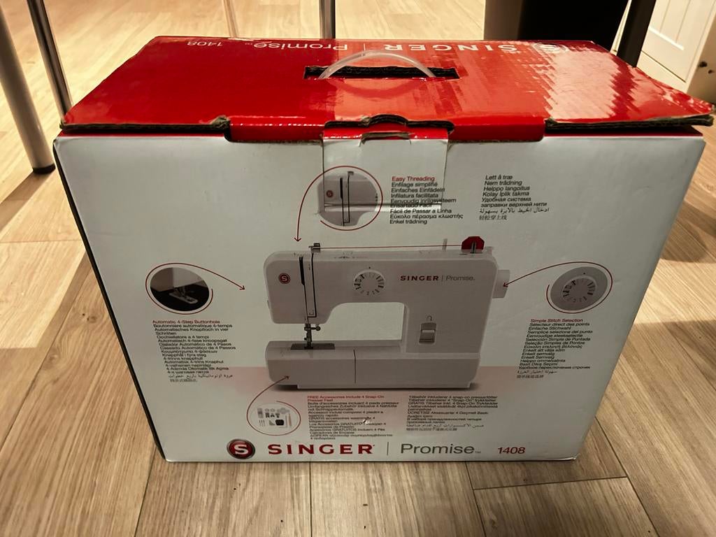 Singer Promise 1408 Naaimachine - Zo goed als nieuw!, Ophalen of Verzenden, Zo goed als nieuw, Naaimachine, Singer