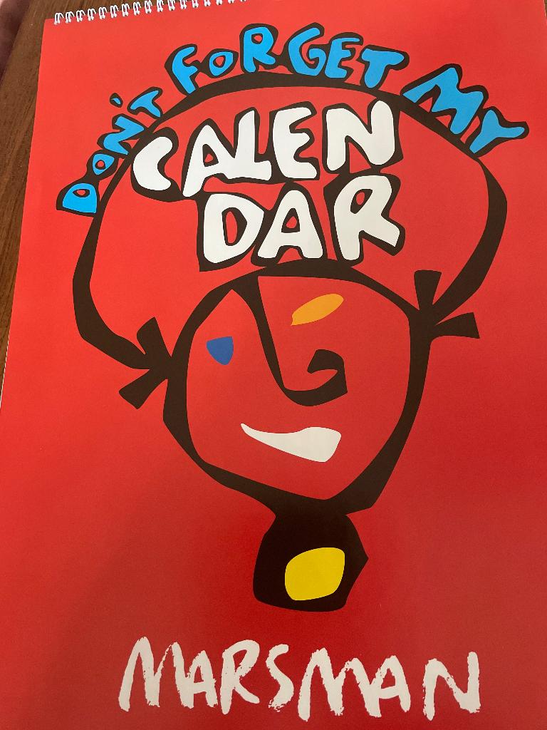 Verjaardagskalender Marsman, Huis en Inrichting, Ophalen of Verzenden, Nieuw