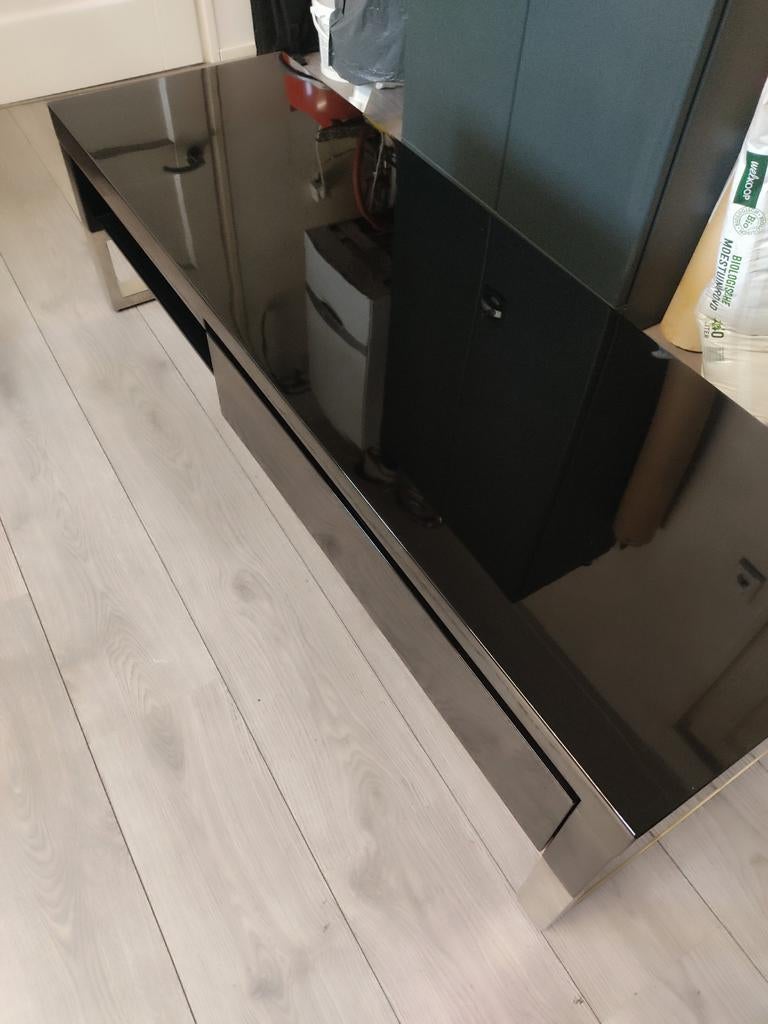 TV meubel, Huis en Inrichting, Kasten | Televisiemeubels, 100 tot 150 cm, Ophalen of Verzenden, Zo goed als nieuw, Minder dan 100 cm