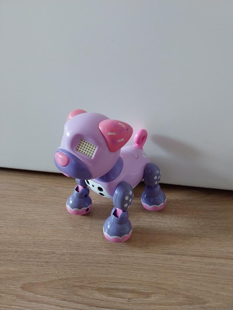 Zoomer zupps interactieve robot hond, Ophalen of Verzenden, Zo goed als nieuw, Jongen of Meisje