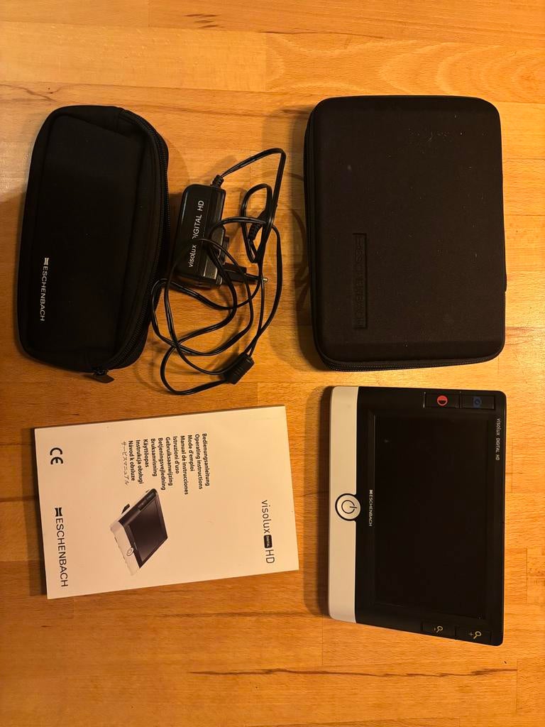 Eschenbach Visolux Digital HD Loep, Ophalen of Verzenden, Zo goed als nieuw, Minder dan 400x, Onderdelen of Toebehoren