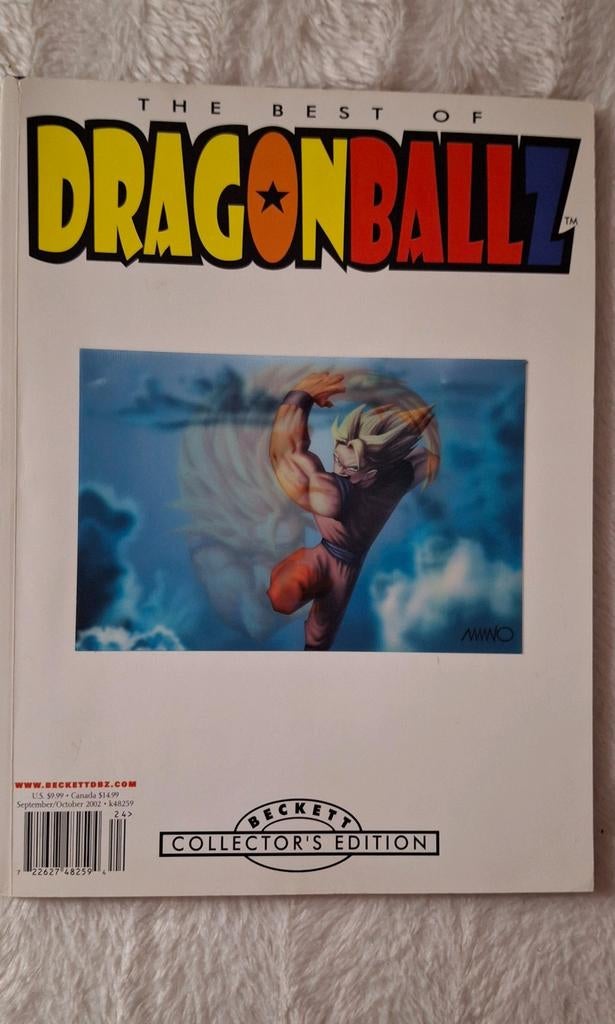 Dragonball Z - Beckett Collector's Edition 2x wit en zwart, Boeken, Ophalen of Verzenden, Zo goed als nieuw, Muziek, Film of Tv