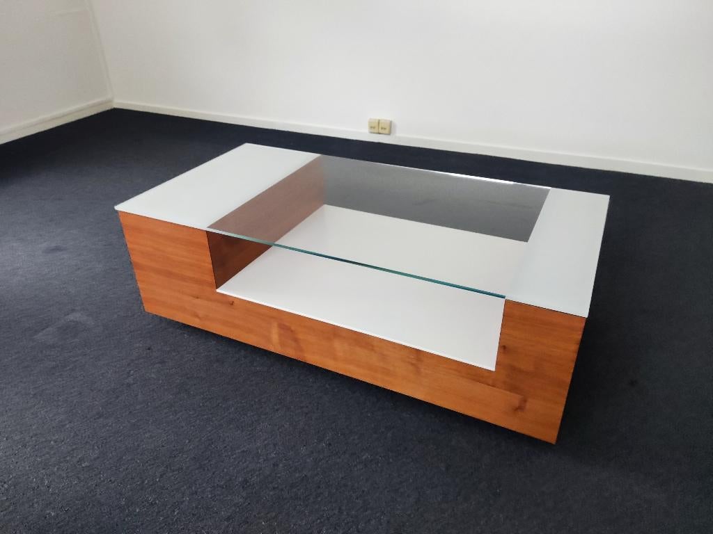 Karat Salontafel (Prototype), Huis en Inrichting, Ophalen, 100 tot 150 cm, Glas, 50 tot 100 cm