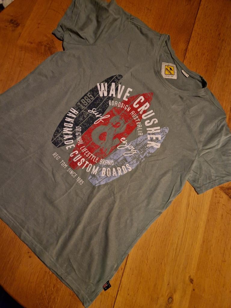 TSHIRT MAAT XL ROADSIGN, Ophalen of Verzenden, Maat 56/58 (XL), Groen