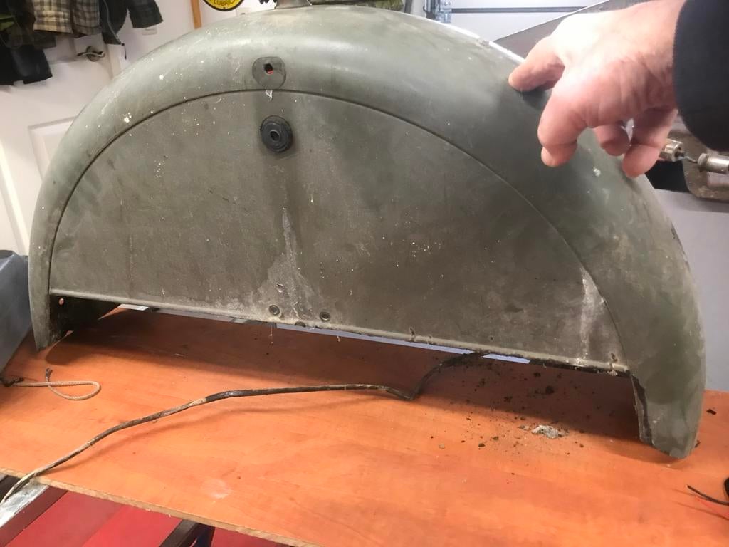 Gevraagd: zijspanspatbord, Auto-onderdelen, Ophalen of Verzenden, Gebruikt, Spatbord