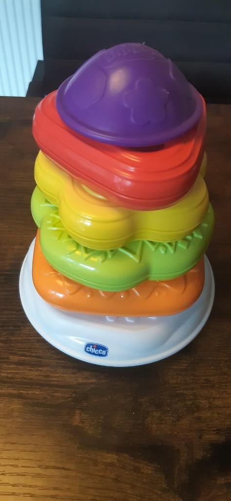 Chicco Stapeltoren - Leerzaam en Leuk!, Ophalen of Verzenden, Zo goed als nieuw, Overige typen