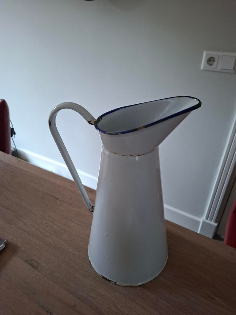 Geemailleeerde waterkan, Ophalen of Verzenden