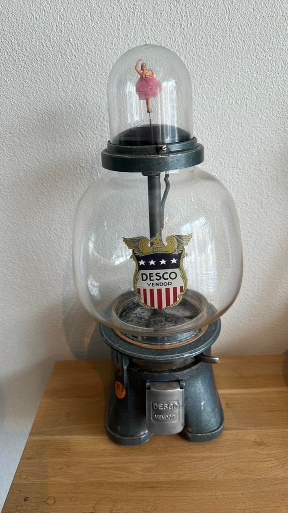 Pinda automaat desco danseres, Verzamelen, Automaten | Overige, Ophalen, Gebruikt