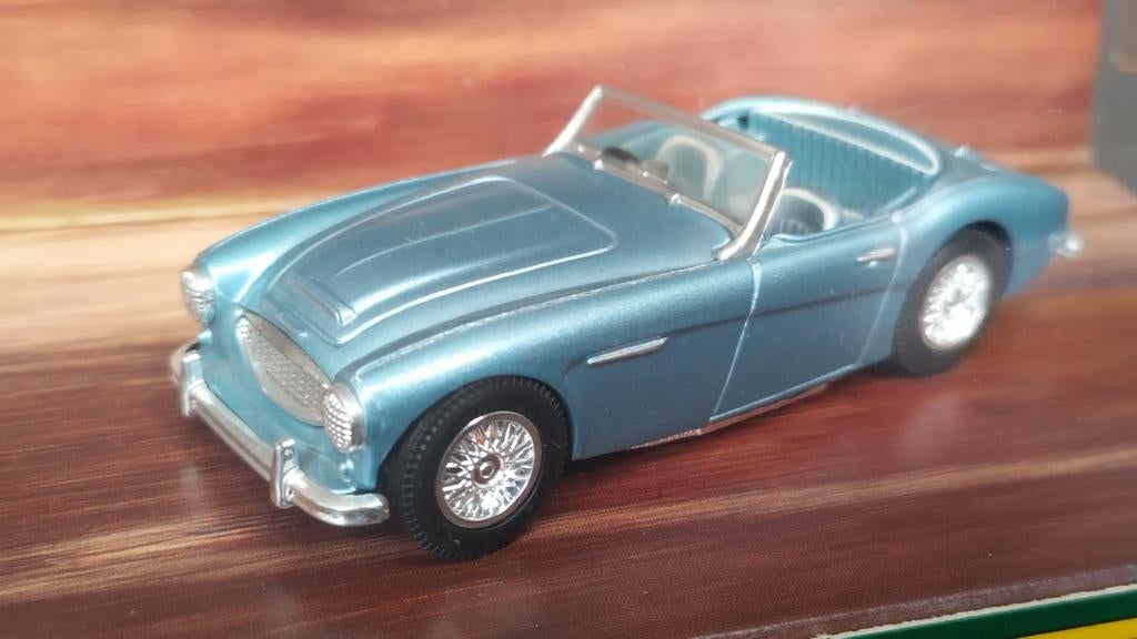 Austin Healey 3000 1:43 Corgi Classics Pol, Auto, Corgi Classics Ltd, Zo goed als nieuw, Le19 1rl Leicester uk