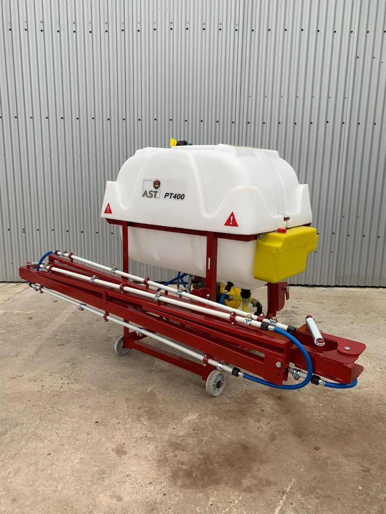 Veldspuit PT400, Ophalen, Strooier