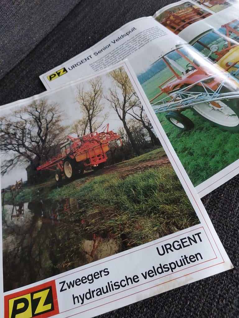 PZ folders, Ophalen of Verzenden, 1960 tot 1980, Ongelopen