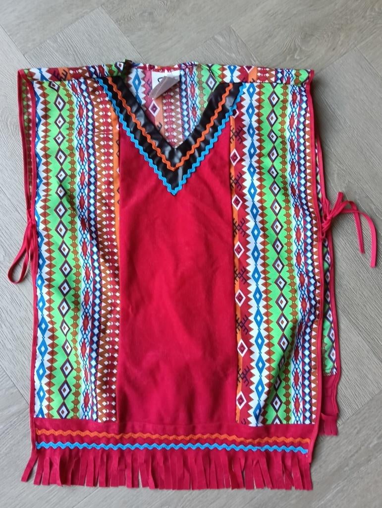 carnaval mexicaanse poncho kinderen 1 maat, Ophalen, Gebruikt, Jongen of Meisje