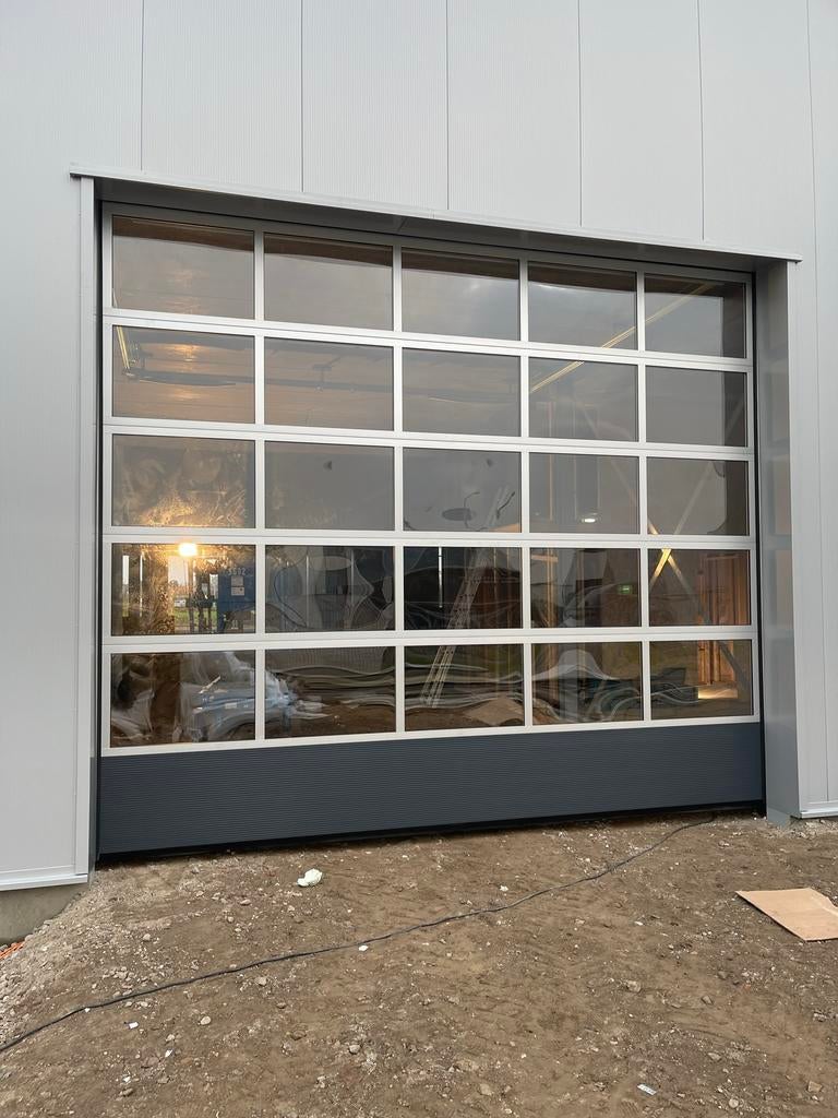 Alle maten en kleuren nieuwe garagedeur, roldeur, deuren NL, Ophalen of Verzenden, 120 cm of meer, 215 cm of meer, Garagedeur