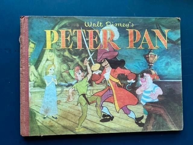 Peter Pan Walt Disney met plaatjes uitgave Margriet 1954, Ophalen of Verzenden, Gelezen, Walt Disney, Plaatjesalbum