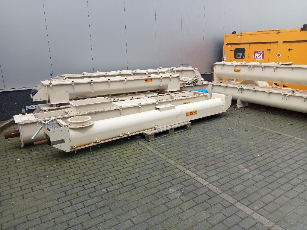 Transportschroeven vijzel schroeftransporteur, Ophalen