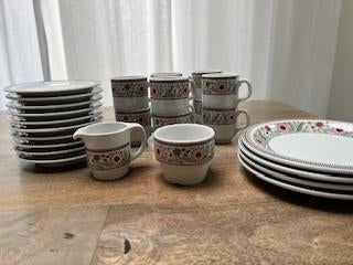 Vintage Mosa Bloemenmotief, Ophalen, Overige typen, Zo goed als nieuw, Overige stijlen