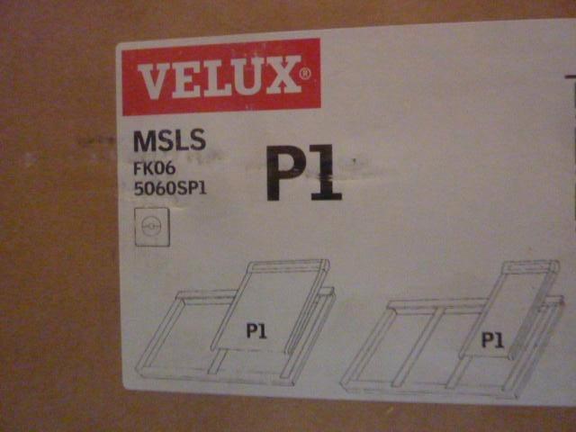 Nieuwe Velux MSLS FK06 5060 P1 in combinatie met P4., Ophalen of Verzenden, Nieuw, 50 tot 100 cm, Minder dan 100 cm