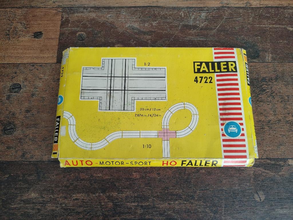 Kruising 4722/ Baanstuk/ Faller AMS /Slotcar /Racebaan, Verzenden, Gebruikt, Elektrisch, Carrera