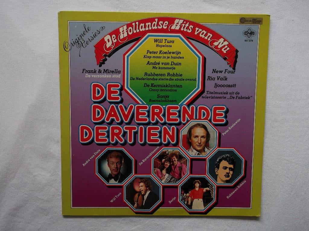De daverende dertien - 657-578  LP, Cd's en Dvd's, Vinyl | Nederlandstalig, Ophalen of Verzenden, Gebruikt, 12 inch, Levenslied of Smartlap