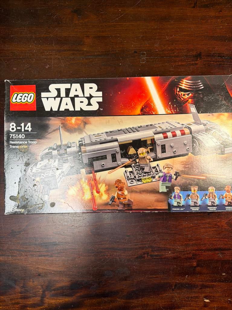 Lego Star Wars Resistance Troop Transporter 75140, Ophalen of Verzenden, Nieuw, Complete set, Lego