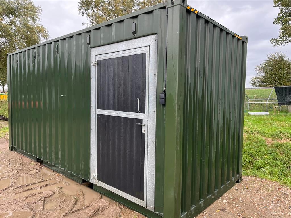 20 ft HC opslag container met loopdeur huren?, Verzenden