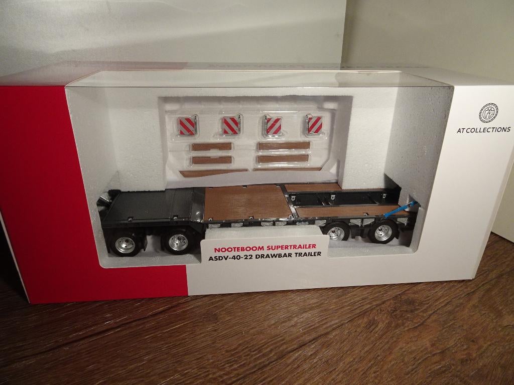 Te koop AT Nooteboom ASDV 40-22 dieplader antraciet., Ophalen of Verzenden, Nieuw, Tractor of Landbouw, Overige merken