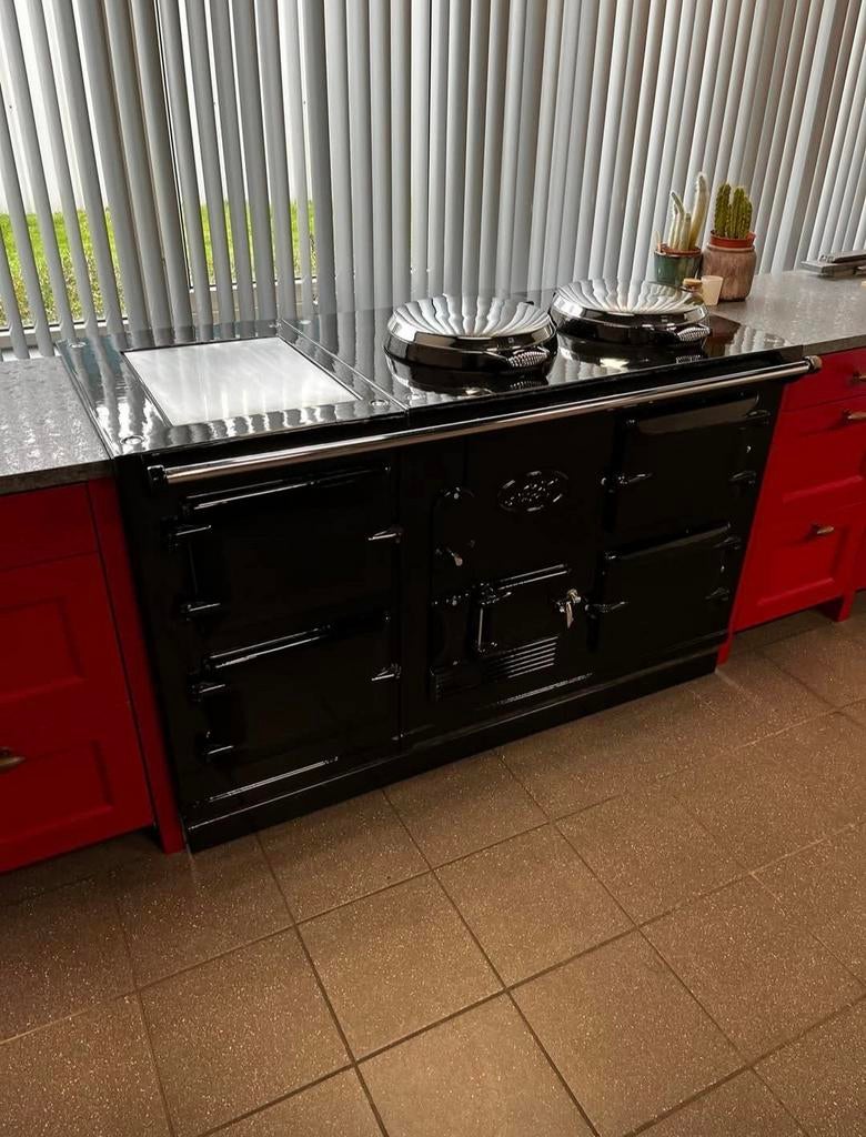 Aga 4 oven elektrisch, 60 cm of meer, Ophalen of Verzenden, Zo goed als nieuw, Vrijstaand