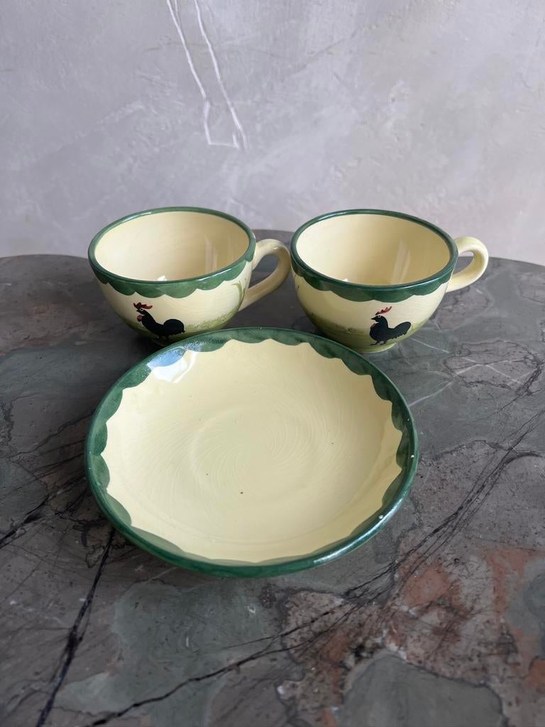 Zeller 2x kop en 1x schotel gebruikt, Ophalen of Verzenden