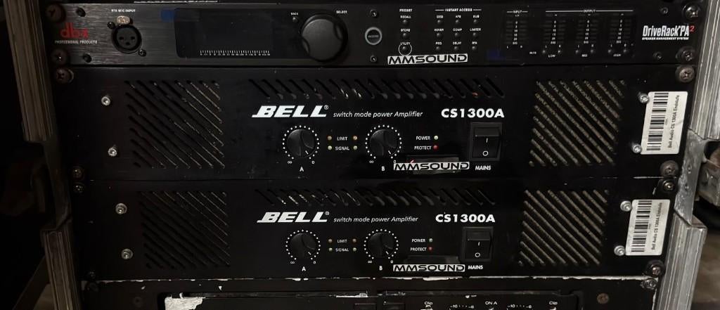 Eindversterkers, Ophalen, Gebruikt, 500 tot 1000 watt, P.A.