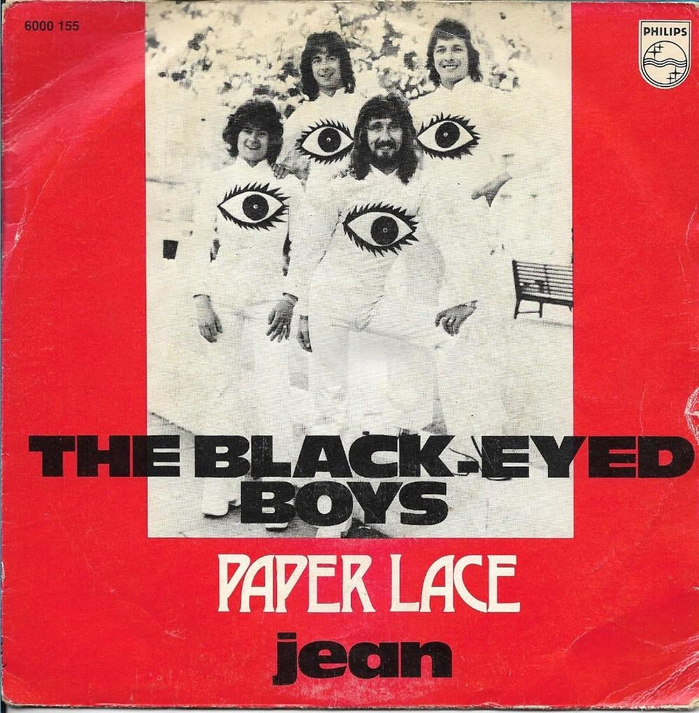 Paper Lace - The black eyed boys, Cd's en Dvd's, Vinyl Singles, Gebruikt, 7 inch, Single, Ophalen of Verzenden