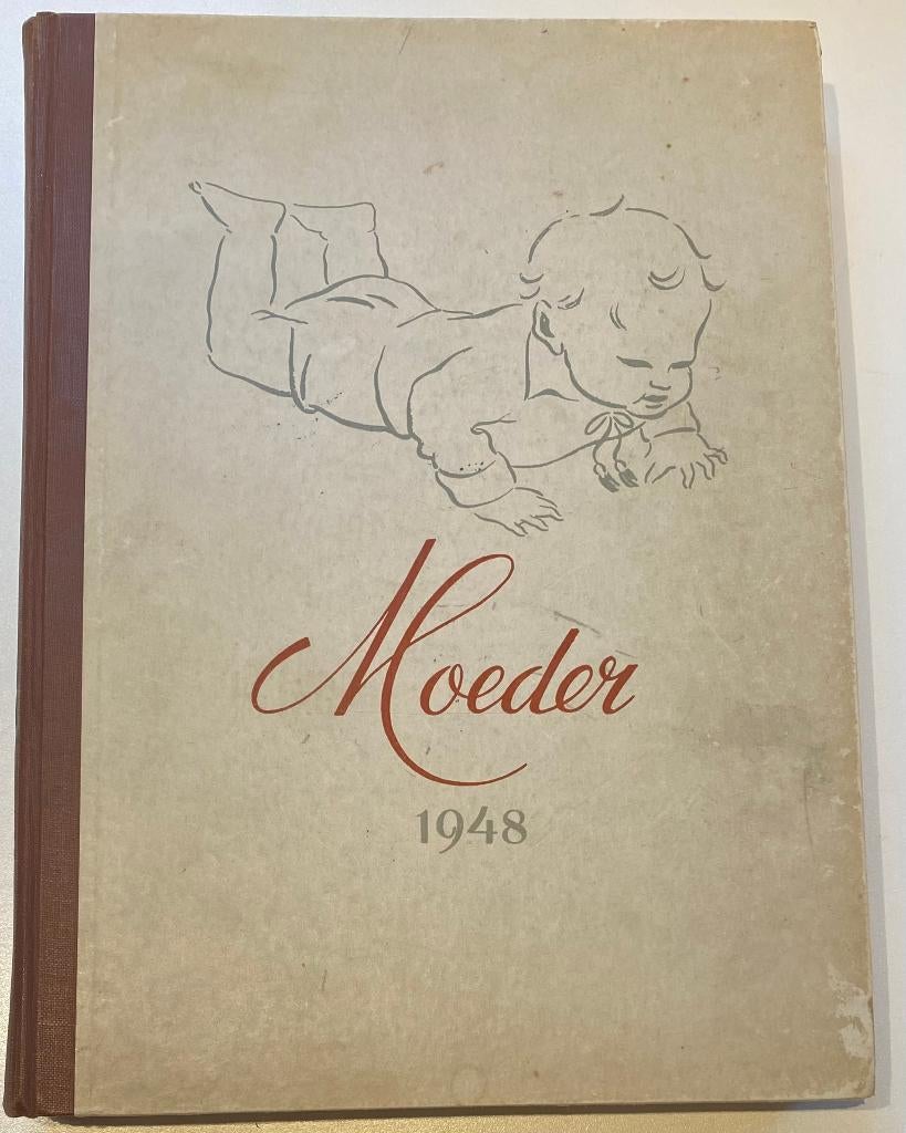 Maandblad Moeder 1948 gebonden jaargang, Boeken, Ophalen of Verzenden, Gelezen, Overige typen