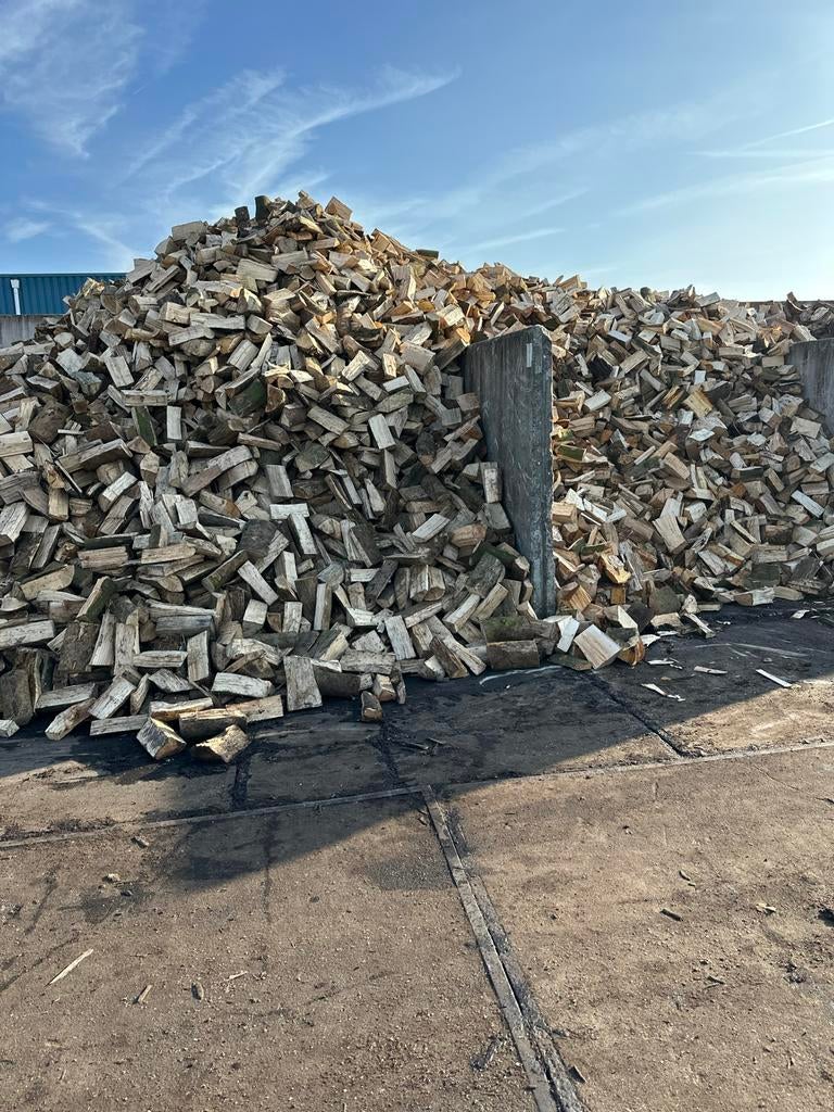 Haardhout te koop - Blokken, Tuin en Terras, Haardhout, 6 m³ of meer, Ophalen, Overige houtsoorten, Blokken