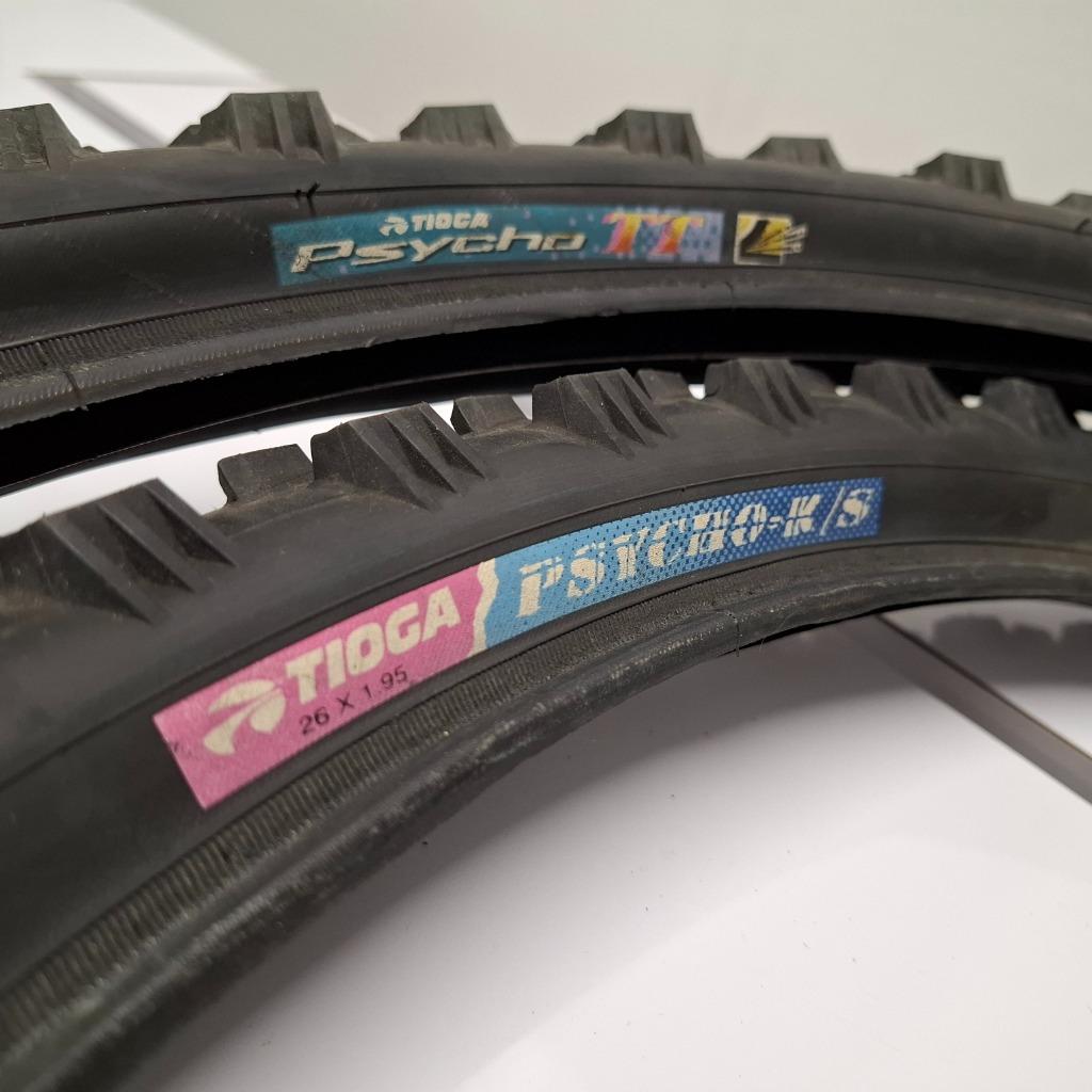 Tioga Psycho MTB Banden RETRO, Fietsen en Brommers, Fietsonderdelen, Ophalen of Verzenden, Gebruikt, Band, Tioga