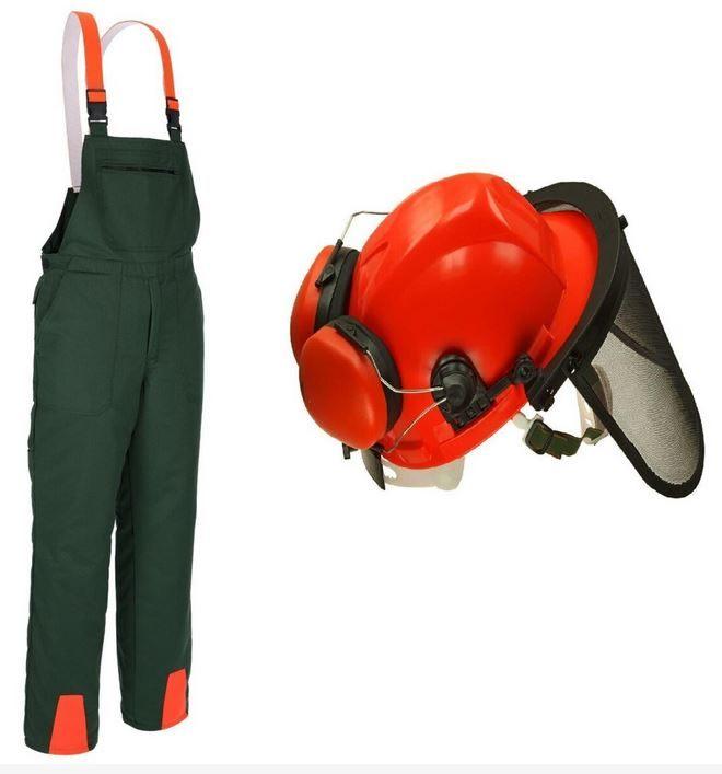 Zaagset 2-delig, zaagbroek + helm NIEUW- Gratis verzenden!!!, Tuin en Terras, Verzenden, Nieuw, Overall
