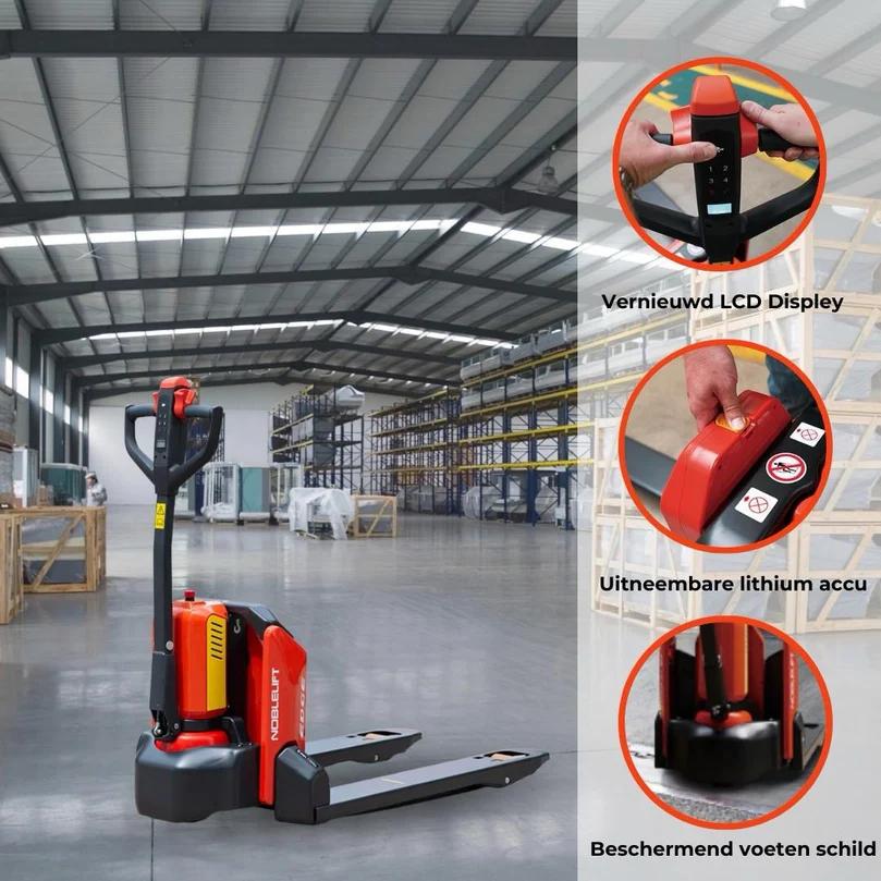 PTE15N-EDGE ELEKTRISCHE POMPWAGEN LI-ION – 1500KG PRO, Doe-het-zelf en Verbouw, Ophalen, Nieuw