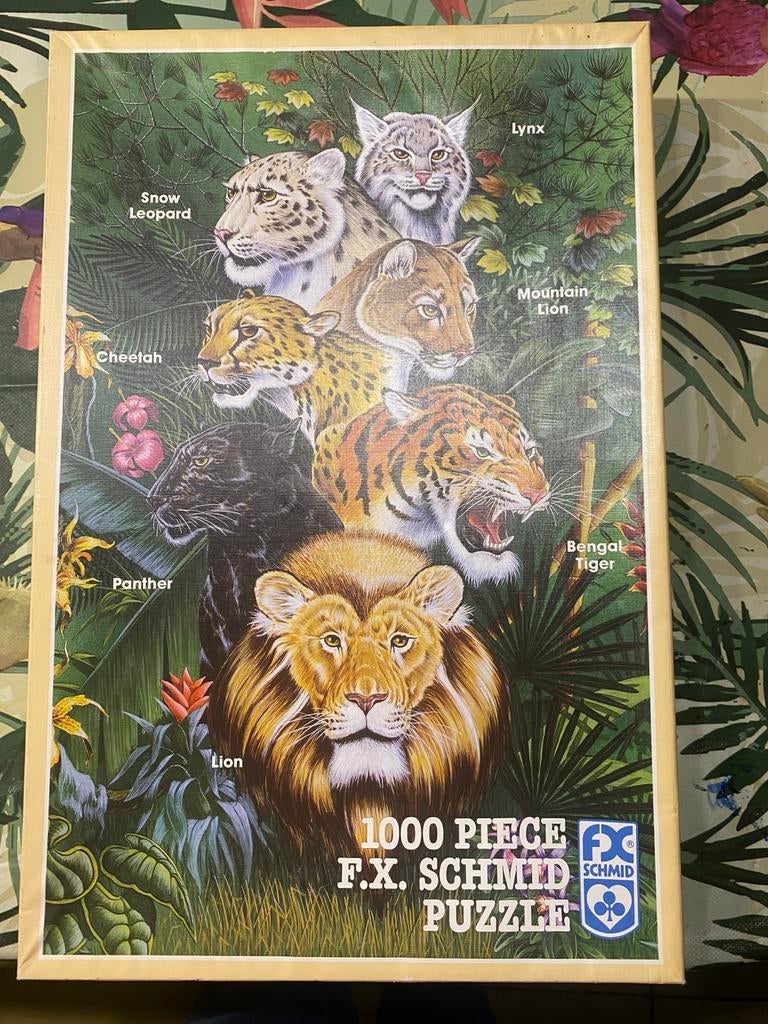 F.x schmid puzzel, Ophalen, 500 t/m 1500 stukjes, Zo goed als nieuw