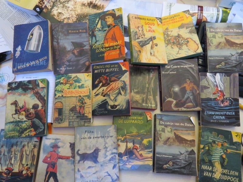 literatuur klassiekers mini Junior Jongensboeken 1950-1963, Verzenden, Zo goed als nieuw