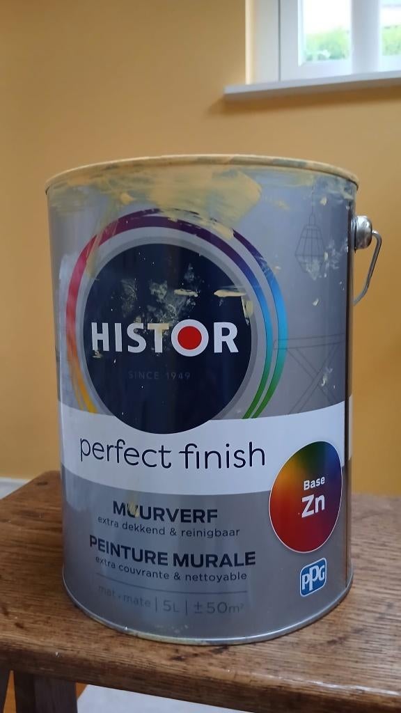 Muurverf kant en klaar, Ophalen, Nieuw