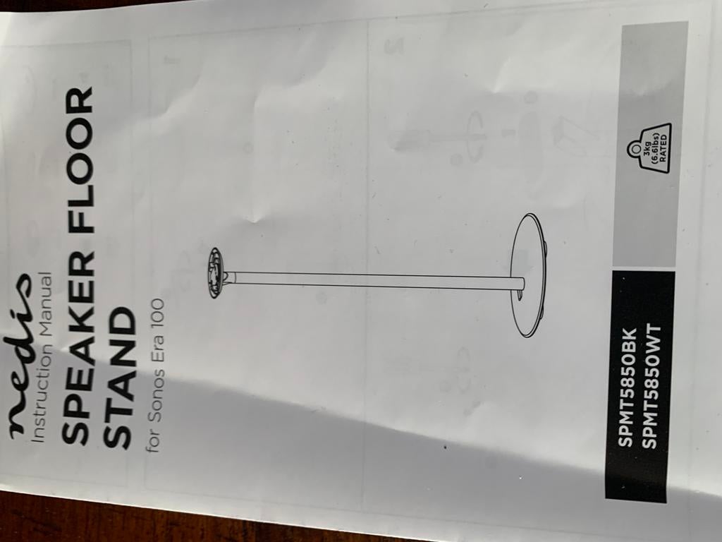 Vloerstandaard, Ophalen, Zo goed als nieuw, Sonos, Minder dan 60 watt