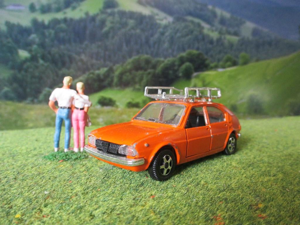1/43 Alfa Romeo Alfasud MET IMPERIAAL ! Mattel Mebetoys A117, Ophalen of Verzenden, Zo goed als nieuw, Auto, Overige merken