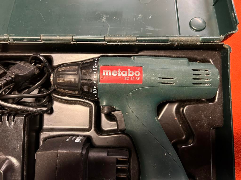 Metabo Accu Boor-Schroefmachine RZ 12 SP - Gebruikt, Ophalen, Gebruikt, Variabele snelheid, Boor- en Schroefmachine