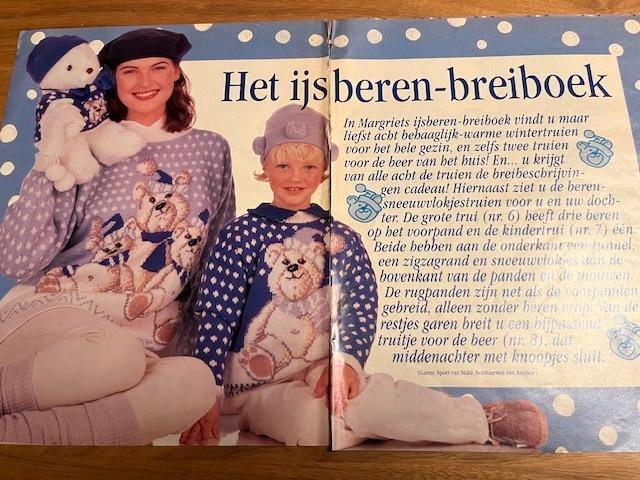 IJsberen truien - 8 brei patronen voor groot en klein, Ophalen of Verzenden, Nieuw, Breien, Patroon of Boek