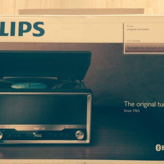 Philips originele platenspeler OTT2000B, Ophalen, Philips, Nieuw, USB-aansluiting